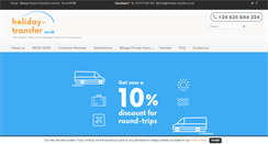 Desktop Screenshot of holiday-transfer.co.uk